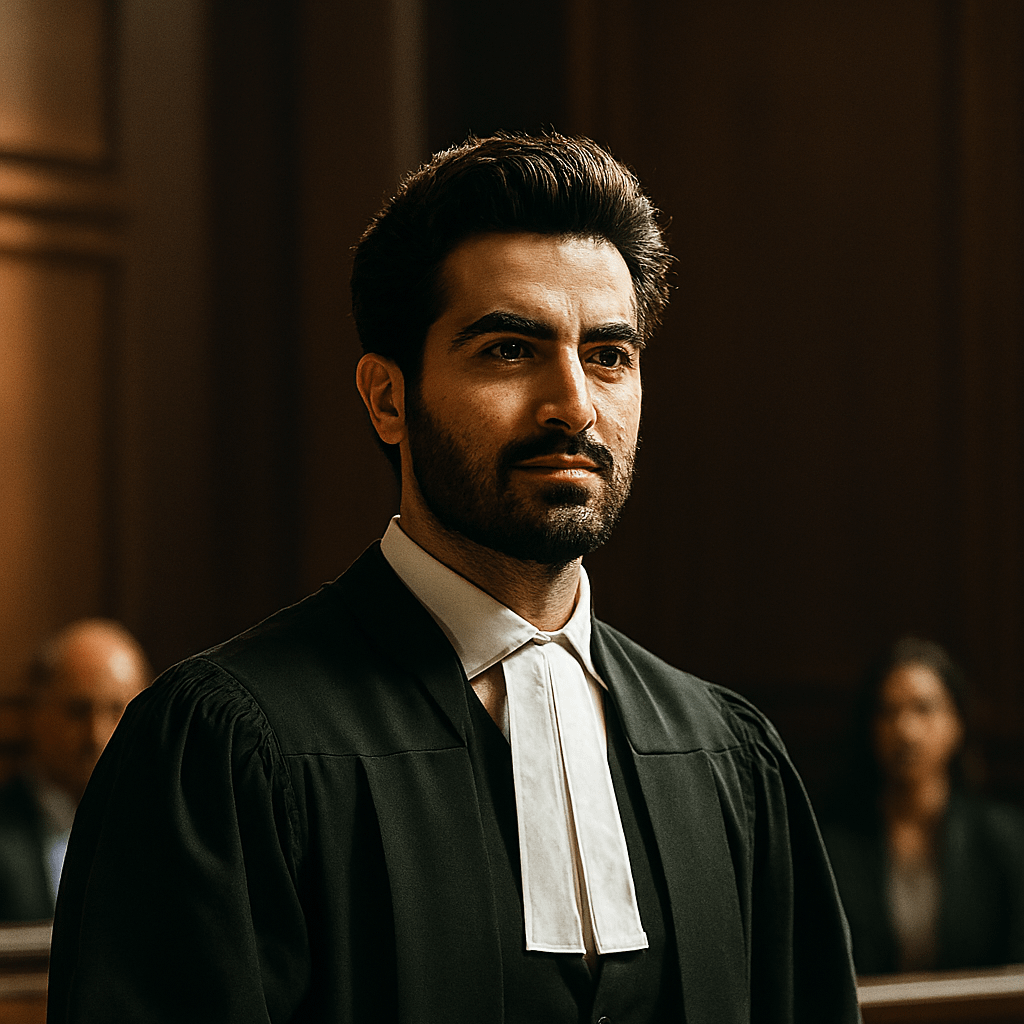 سایت آماده برای وکیل