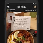 شبکه اجتماعی bereal.