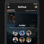 شبکه اجتماعی bereal.